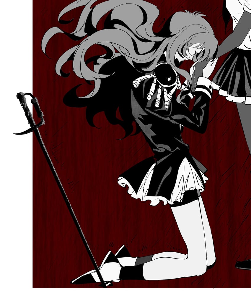 tenjou utena and himemiya anthy (shoujo kakumei utena) drawn by 2206zzz