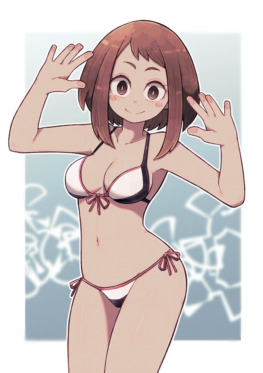 uraraka ochaco (boku no hero academia) drawn by lamb-oic029