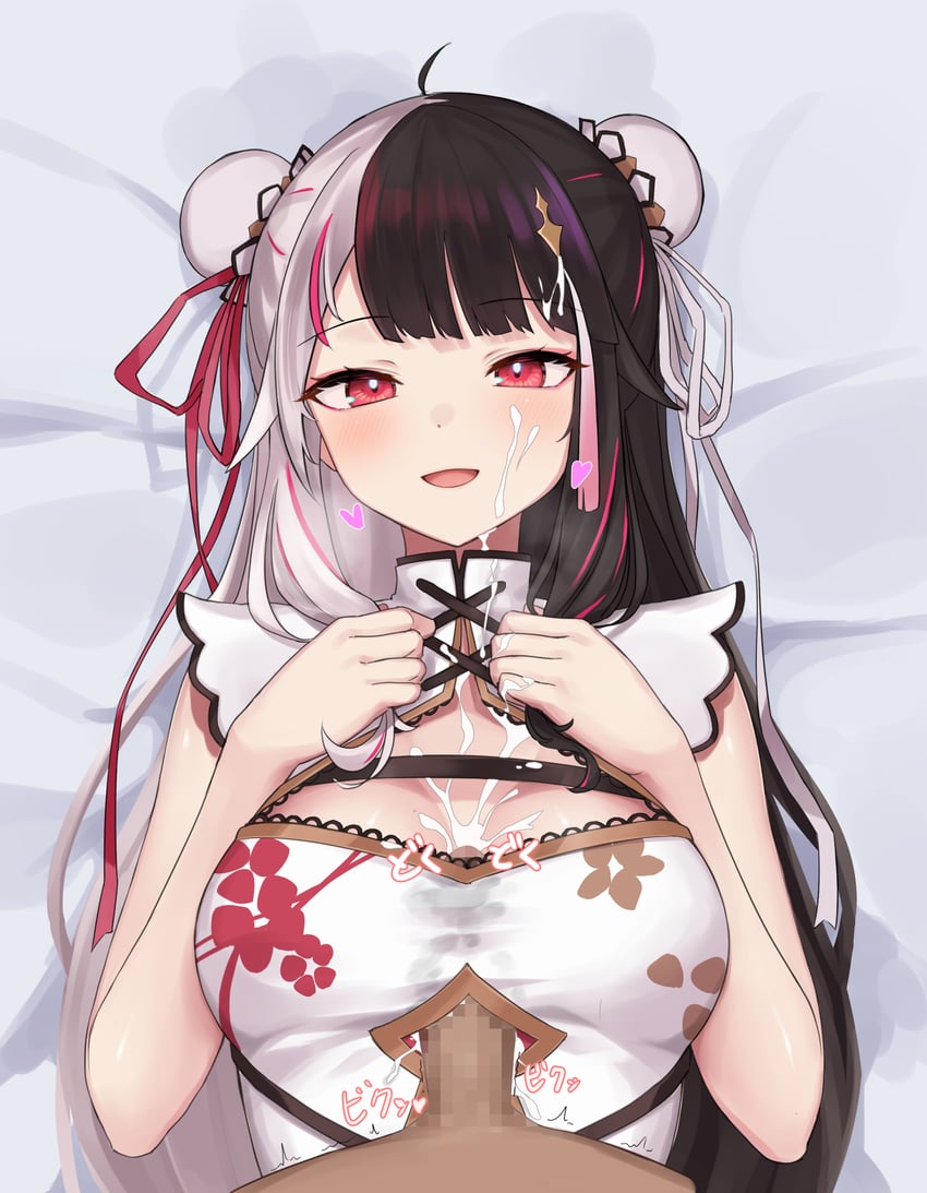 yorumi rena (nijisanji) drawn by shiroboshi_reru