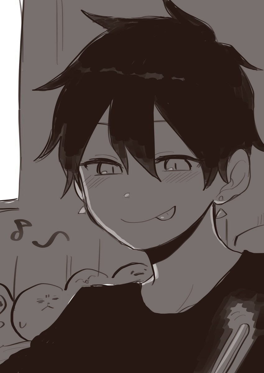 kurobe natsumi and shiromanta (senpai ga uzai kouhai no hanashi) drawn by shiromanta