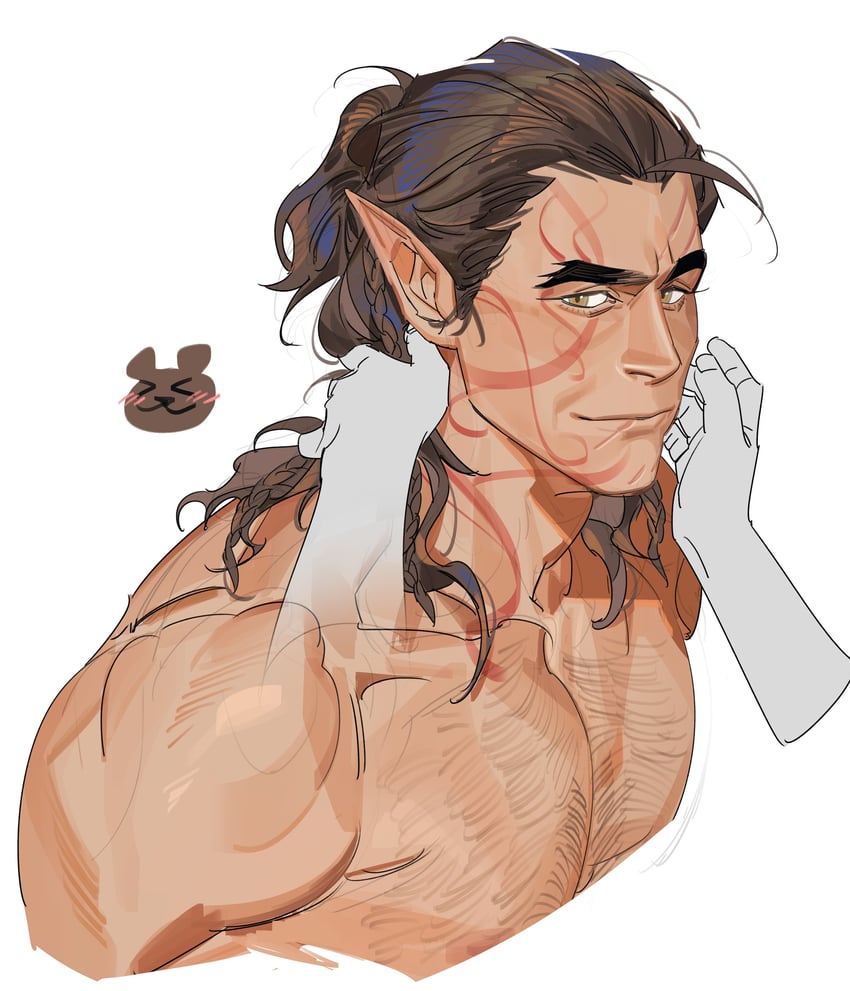 halsin (dungeons & dragons and 2 more) drawn by greensalad350