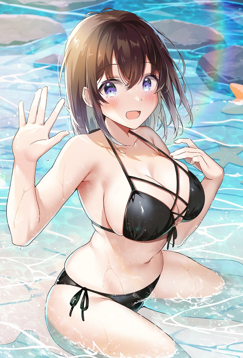 hawawa-chan (original) drawn by sirokuma_shake