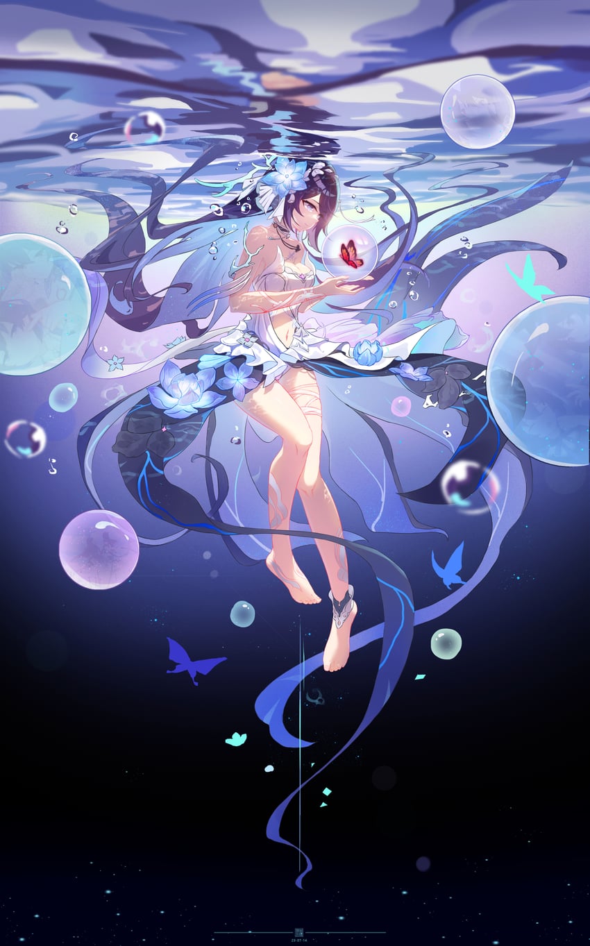 seele vollerei (honkai and 1 more) drawn by ermu_(enmmm)