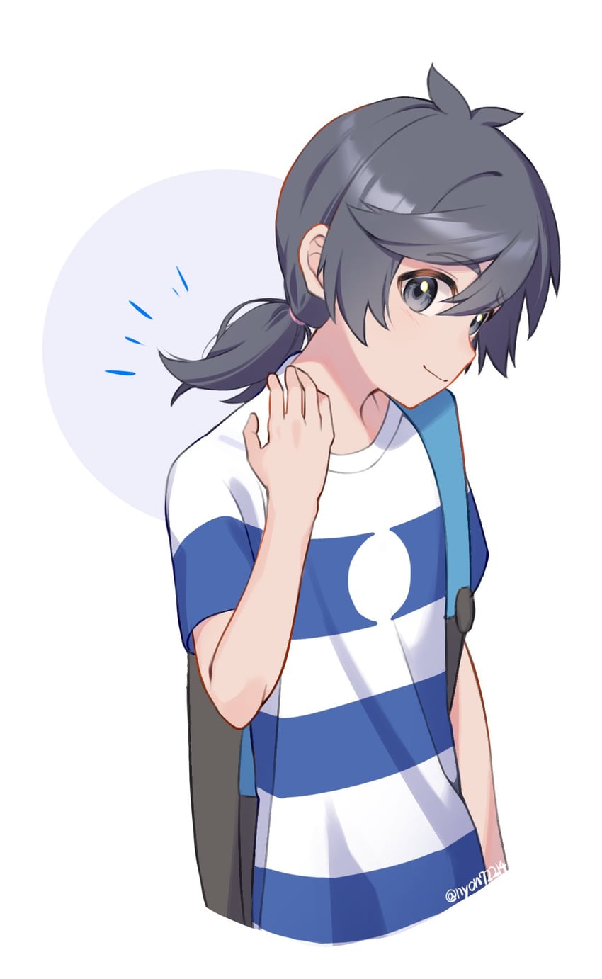 elio (pokemon and 1 more) drawn by nyorotono