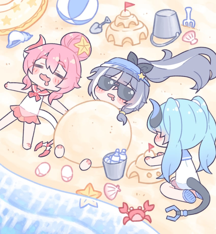 herrscher of sentience, rozaliya olenyeva, and liliya olenyeva (honkai and 1 more) drawn by velcozz