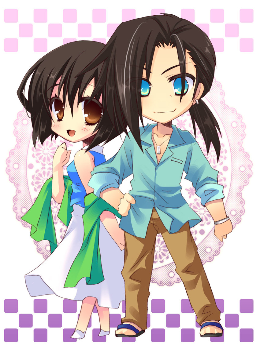 laguna loire and ellone (final fantasy and 1 more) drawn by izumi_makoto