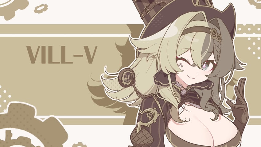 vill-v (honkai and 1 more) drawn by eta