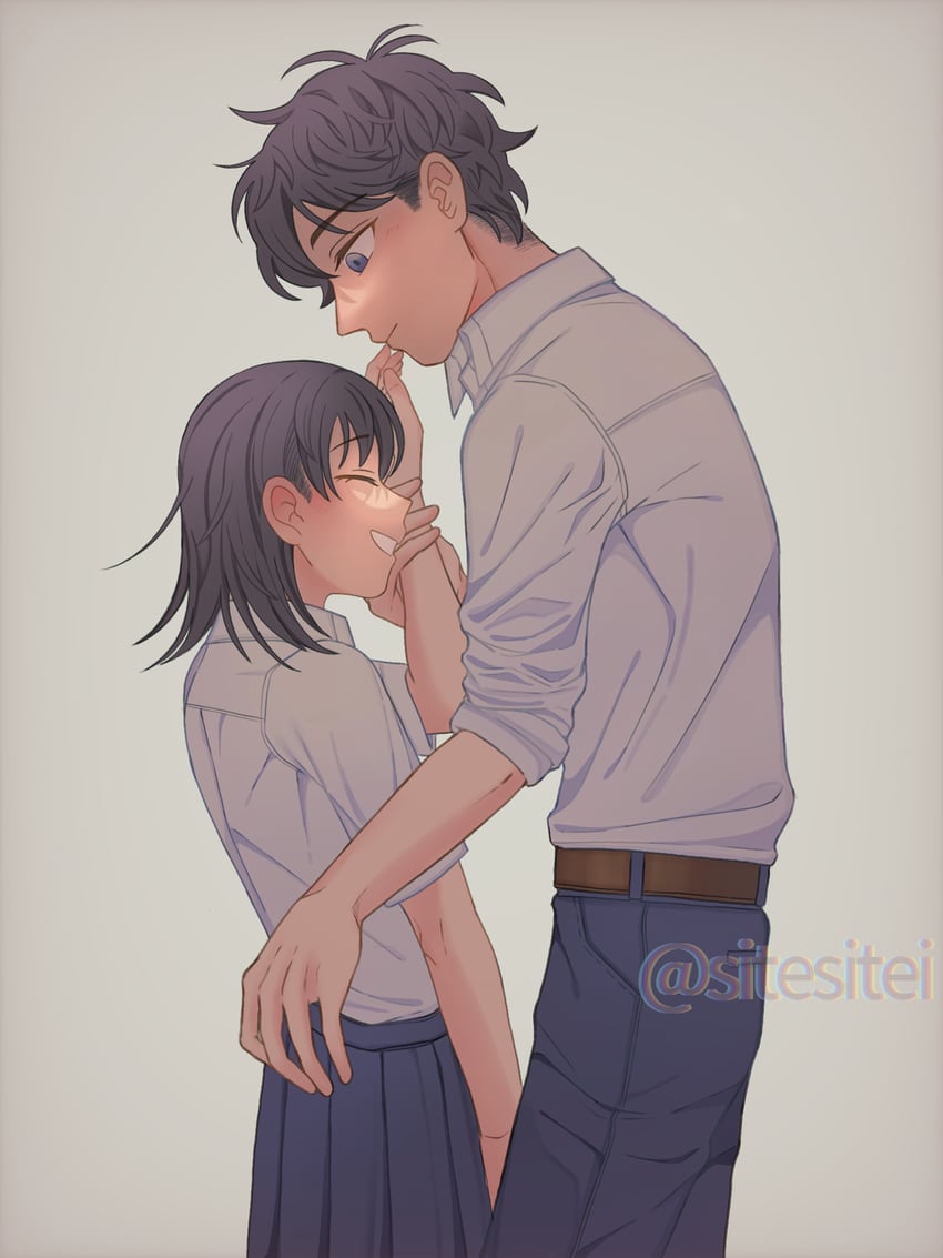 hatono chihiro and mizuo haruichi (futsuu no keion-bu) drawn by sitesitei