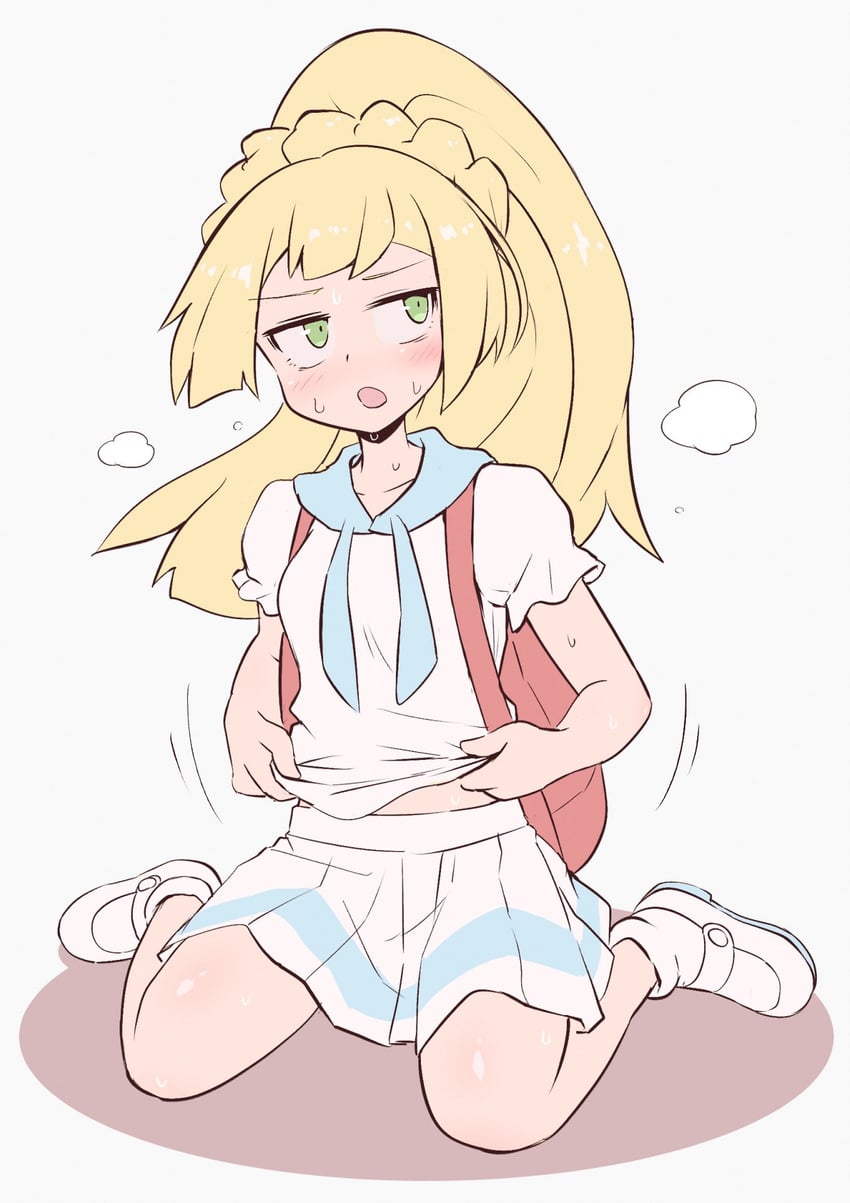 lillie (pokemon and 1 more) drawn by kurachi_mizuki