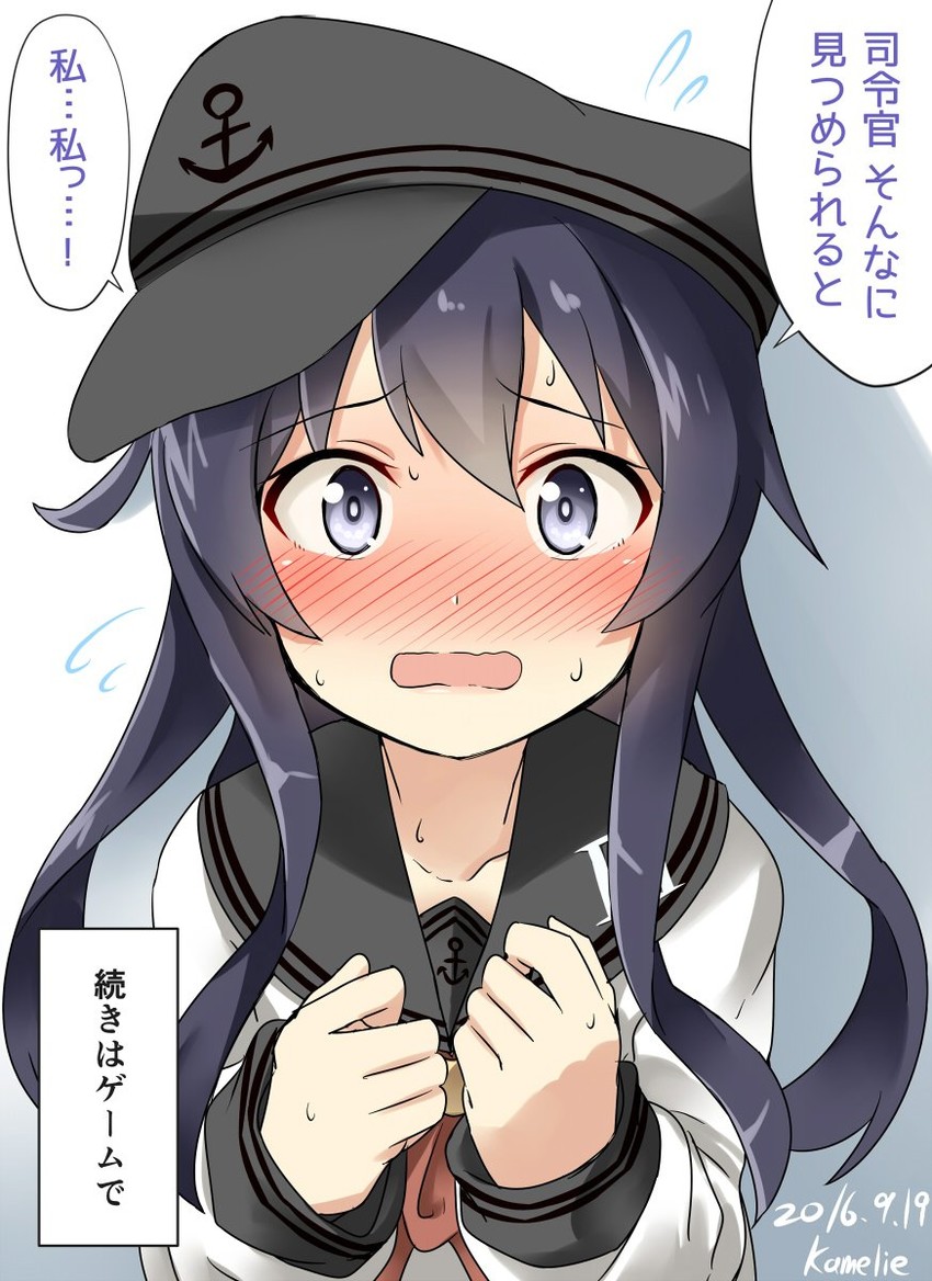 akatsuki and akatsuki kai ni (kantai collection) drawn by kamelie