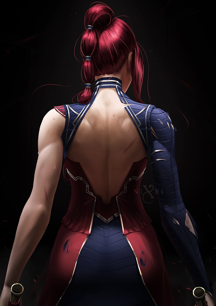 katarina (league of legends and 1 more) drawn by nixri