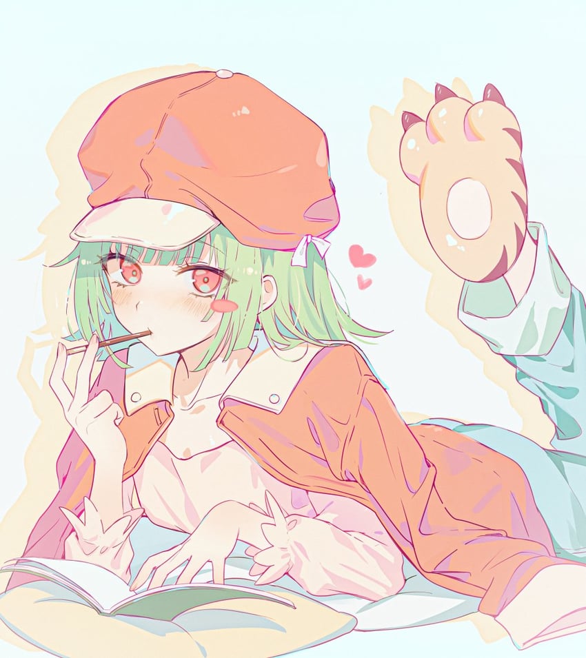 sengoku nadeko (monogatari and 1 more) drawn by tokkyu