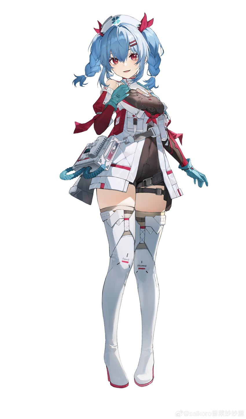 colphne (girls' frontline and 1 more) drawn by saikoro_xiangcai_miaomiao_wu