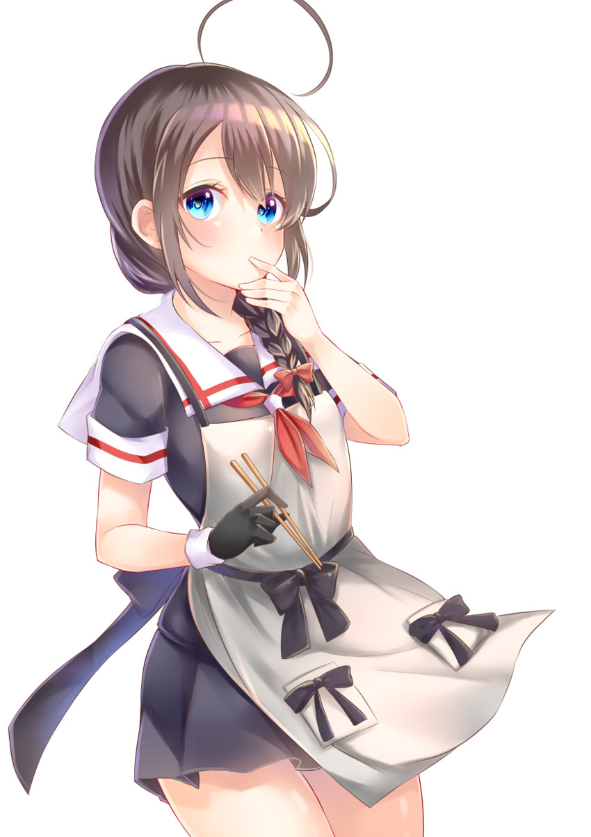 shigure (kantai collection) drawn by mashiro_aa