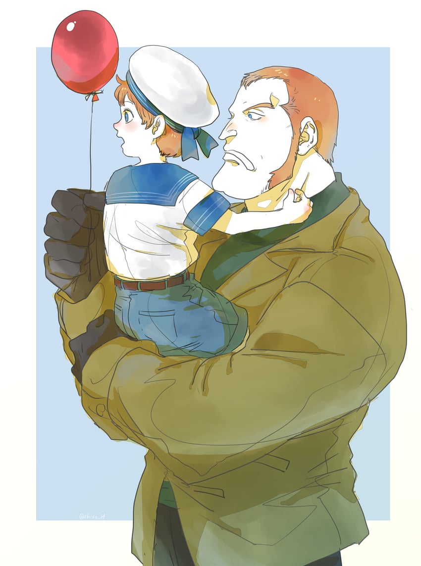 x drake and diez barrels (one piece) drawn by shiso_i4