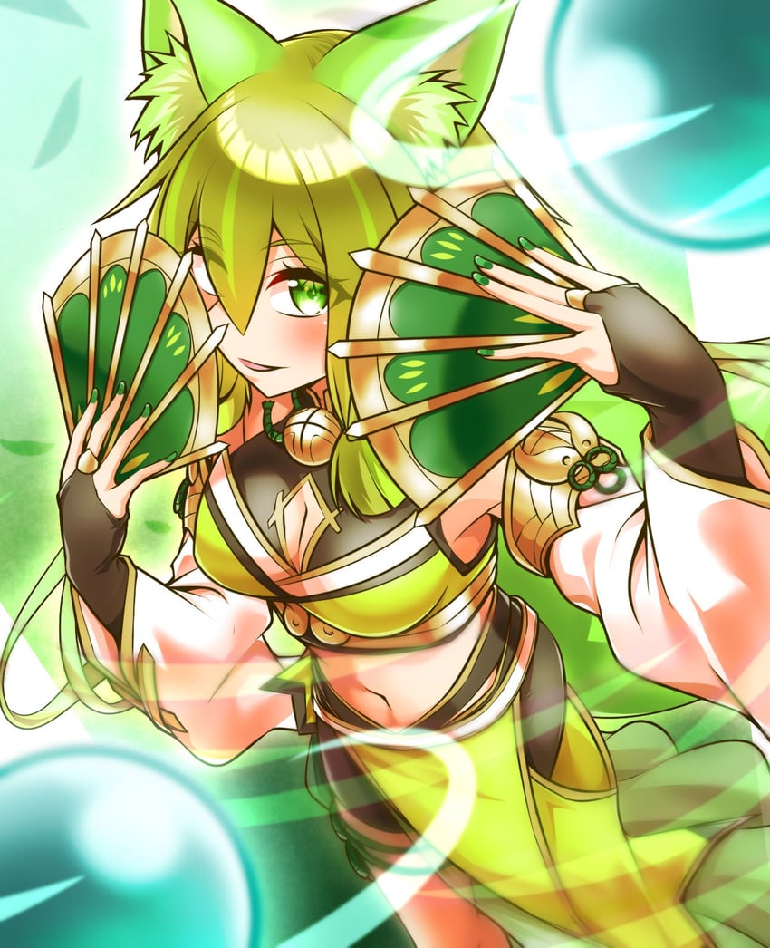hu-li the jewel mikanko (yu-gi-oh!) drawn by p-b-c_(dark_matter_kakine)
