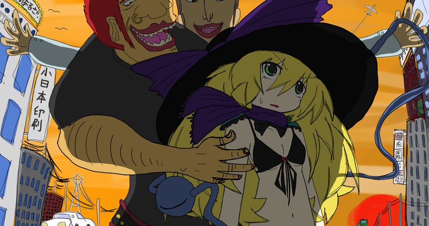 komeiji koishi, yakumo yukari, and yakumo koishi (touhou and 1 more) drawn by sentaku-bune