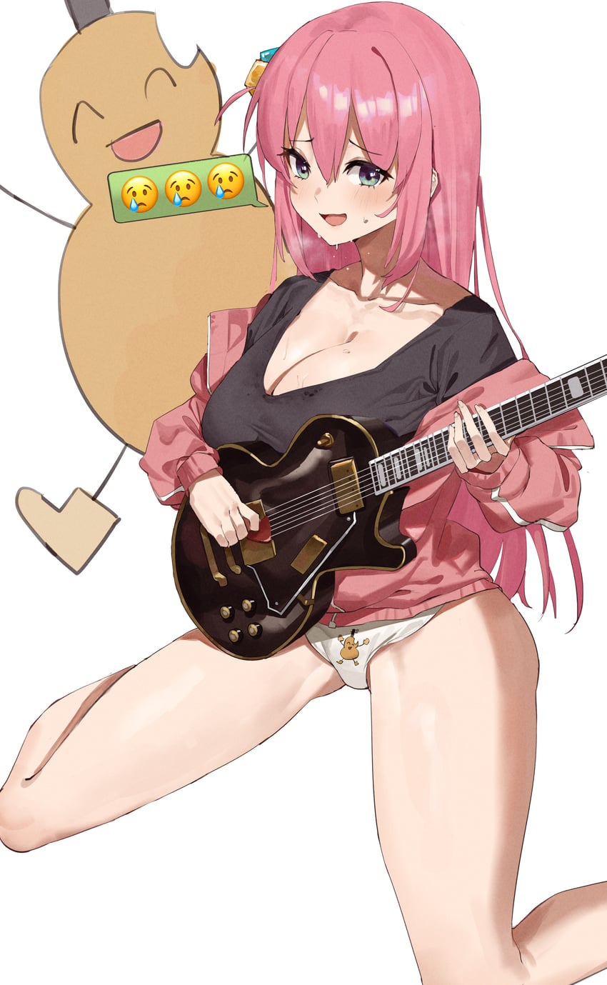 gotoh hitori and gitao (bocchi the rock!) drawn by feipin_zhanshi