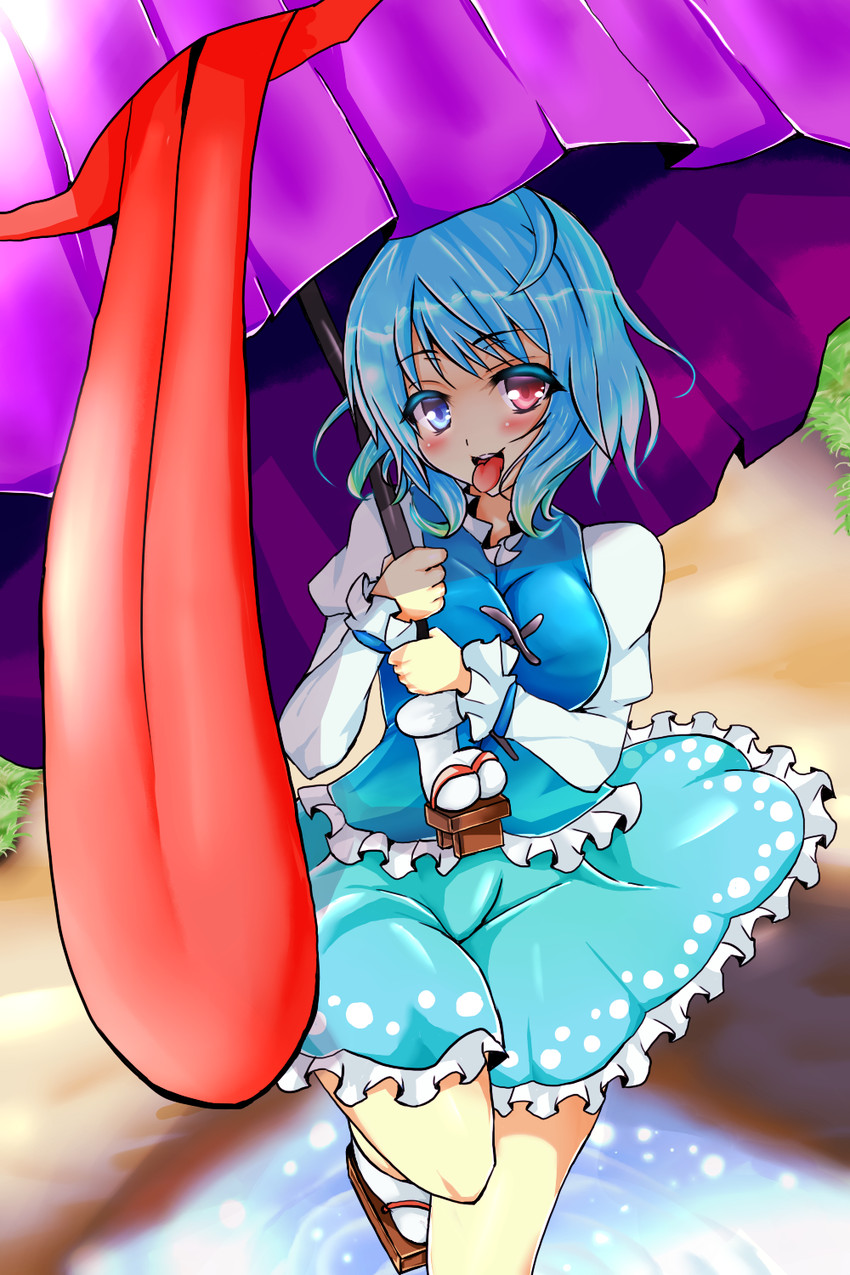 tatara kogasa (touhou) drawn by fujimori_tonkatsu