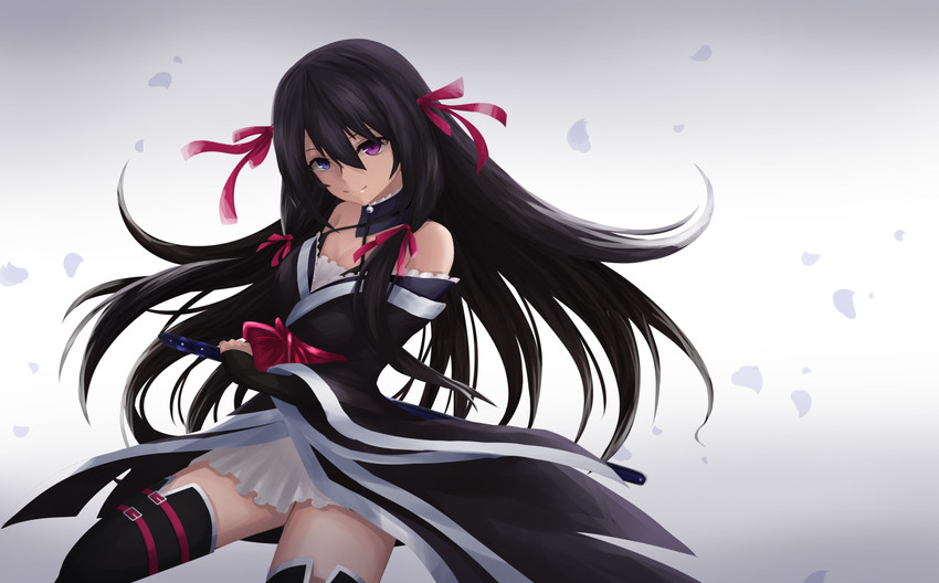 kirihime yoruka (saijaku muhai no bahamut) drawn by scal2let