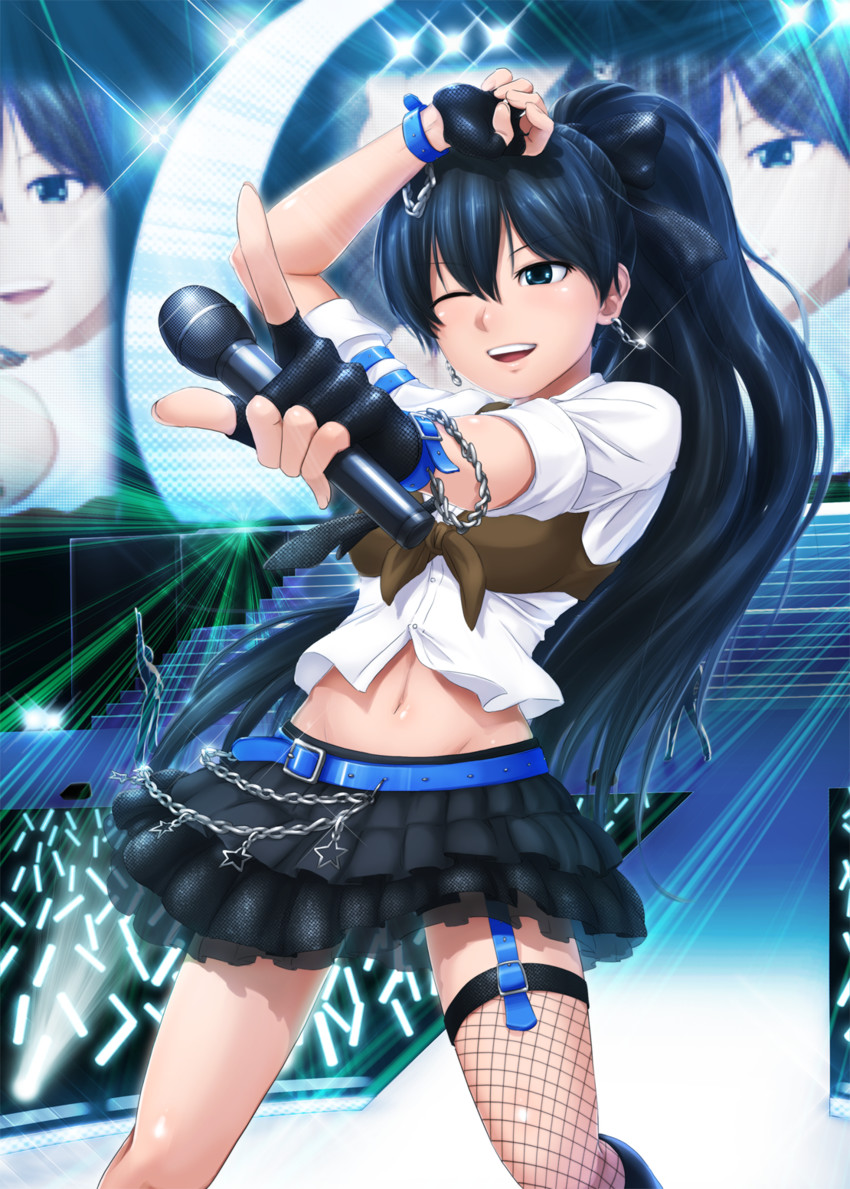 ganaha hibiki (idolmaster) drawn by takahashi_umori