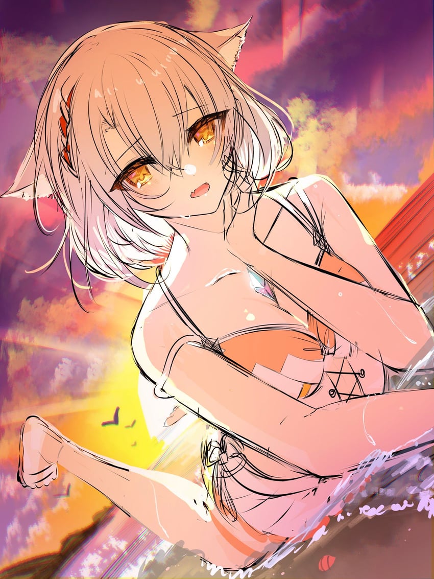 mio (xenoblade chronicles and 1 more) drawn by hyouri00