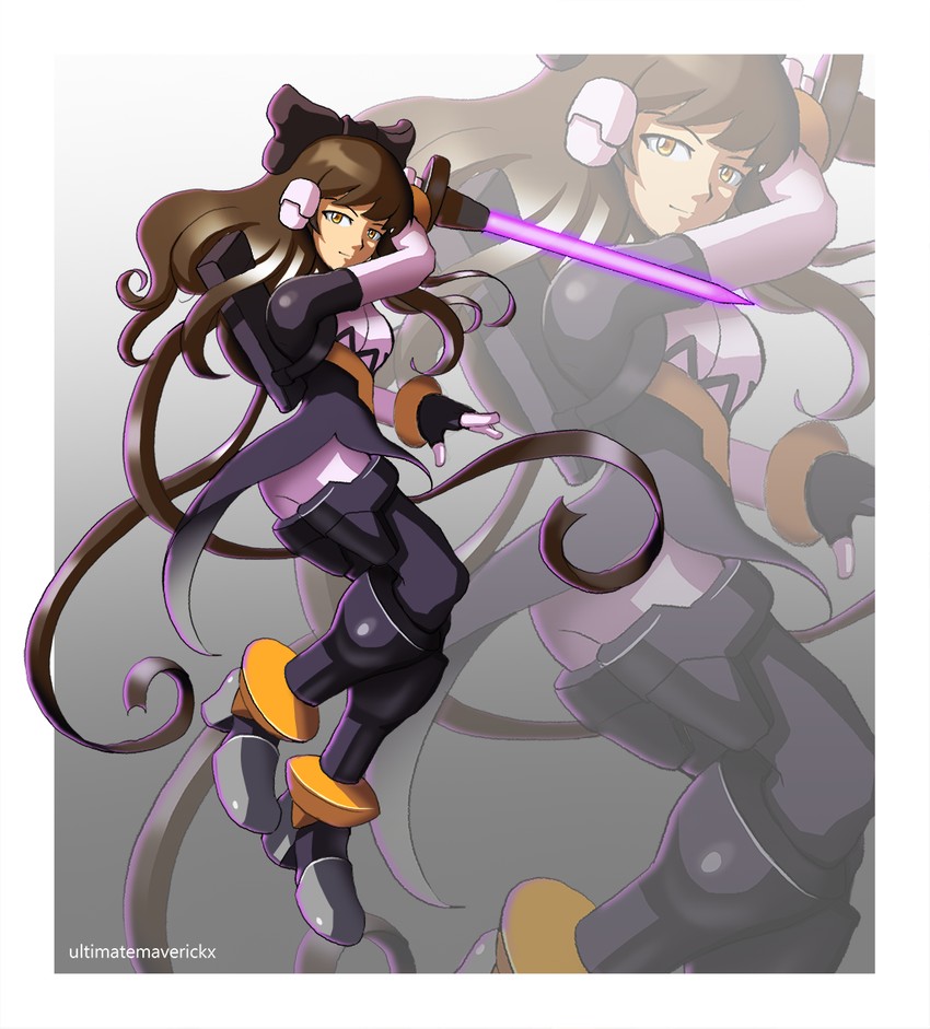 blake belladonna (mega man and 2 more) drawn by ultimatemaverickx