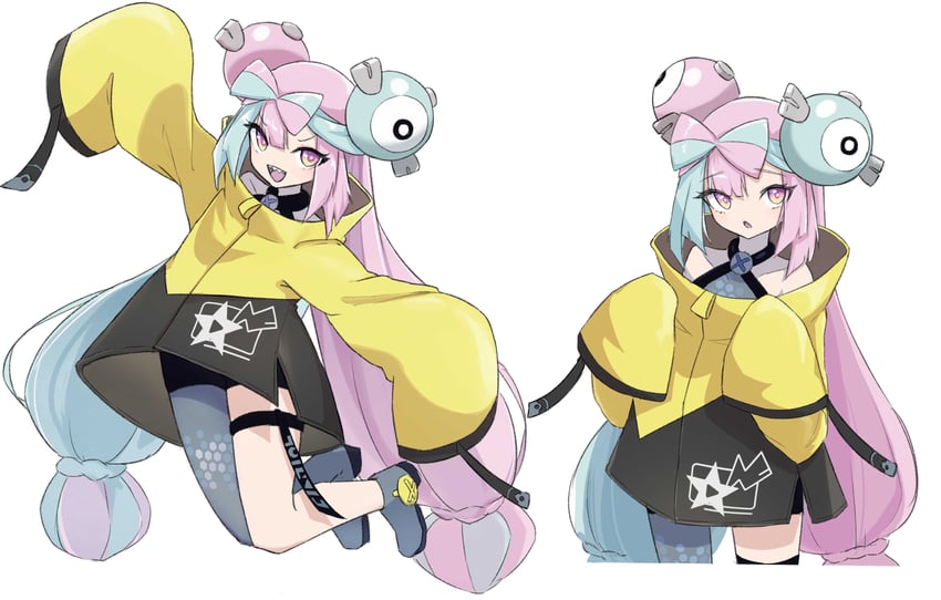 iono (pokemon and 1 more) drawn by asaba_(asaba_6771)