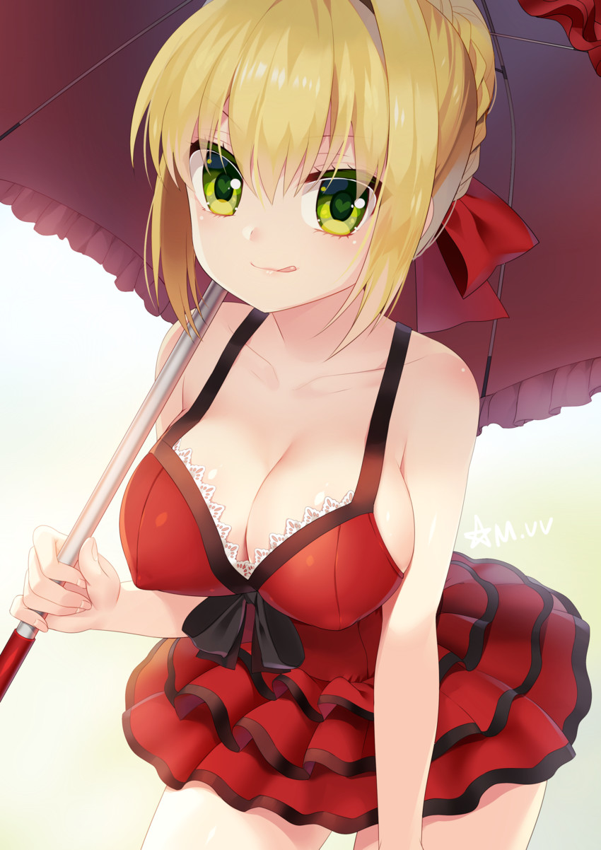 nero claudius (fate and 1 more) drawn by mvv