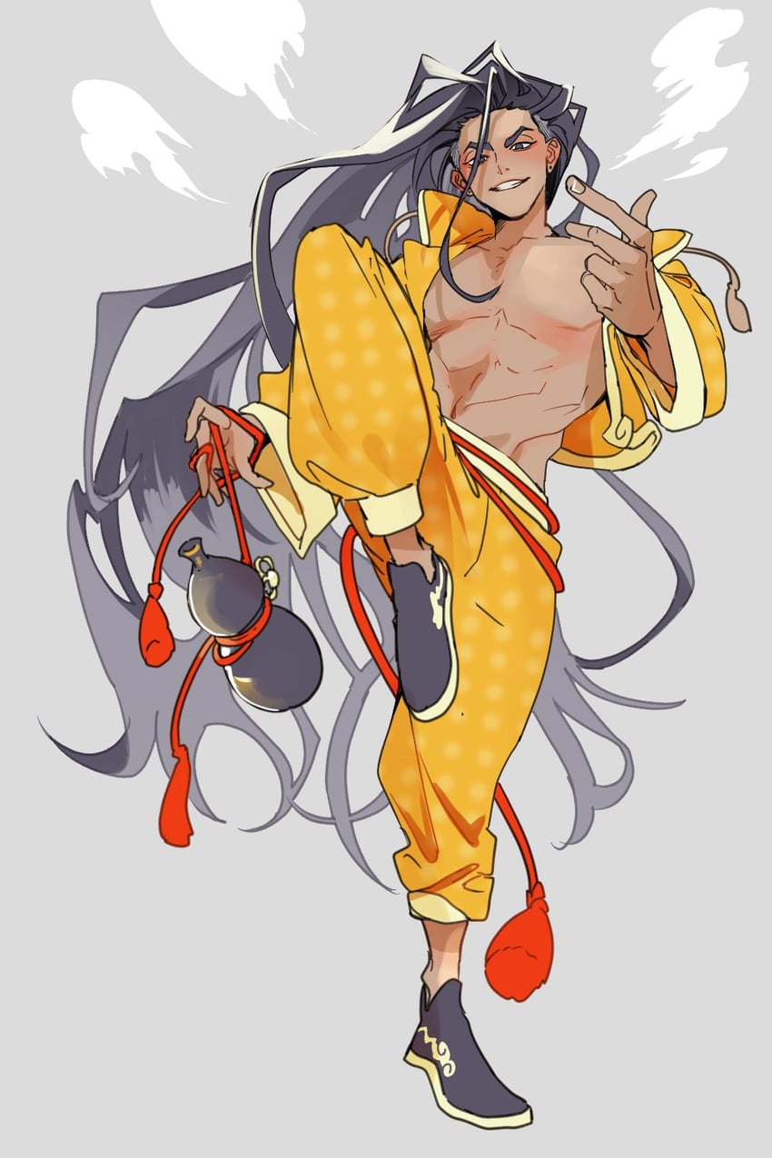 jamie siu (street fighter and 1 more) drawn by yuz46