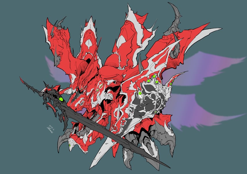 nightingale (gundam and 2 more) drawn by kurashou_shumei