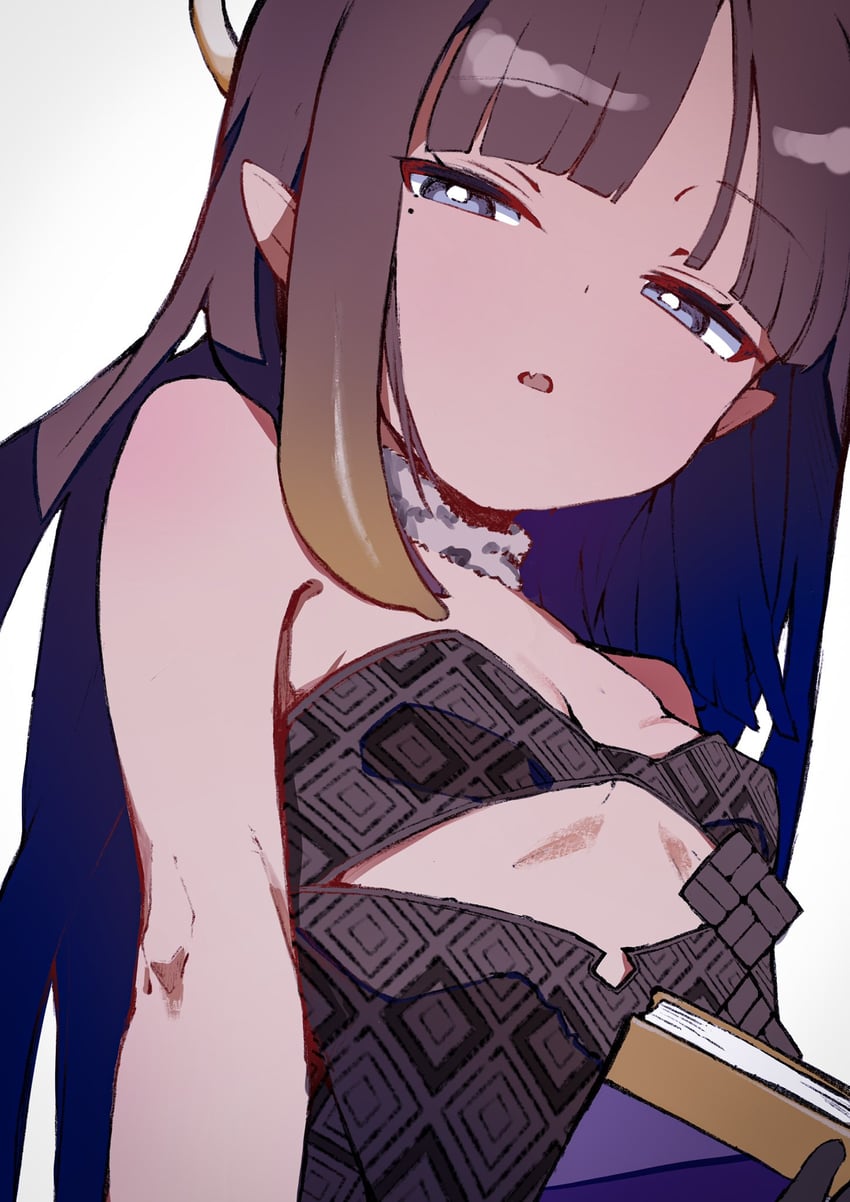 ninomae ina'nis and ao-chan (hololive and 1 more) drawn by lumina_(1umin4)