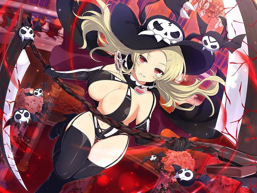 shiki (senran kagura and 2 more) drawn by yaegashi_nan