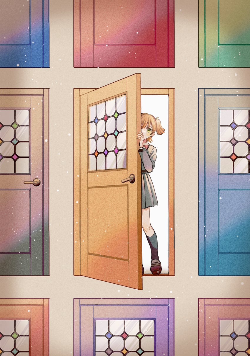 daiba nana (shoujo kageki revue starlight) drawn by haruhana_aya