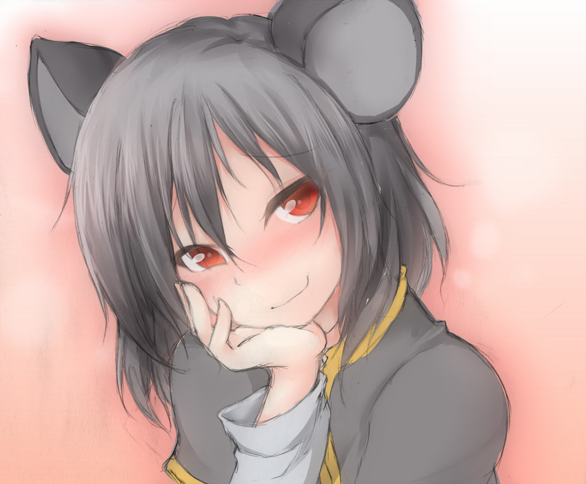 nazrin (touhou) drawn by ebi_senbei