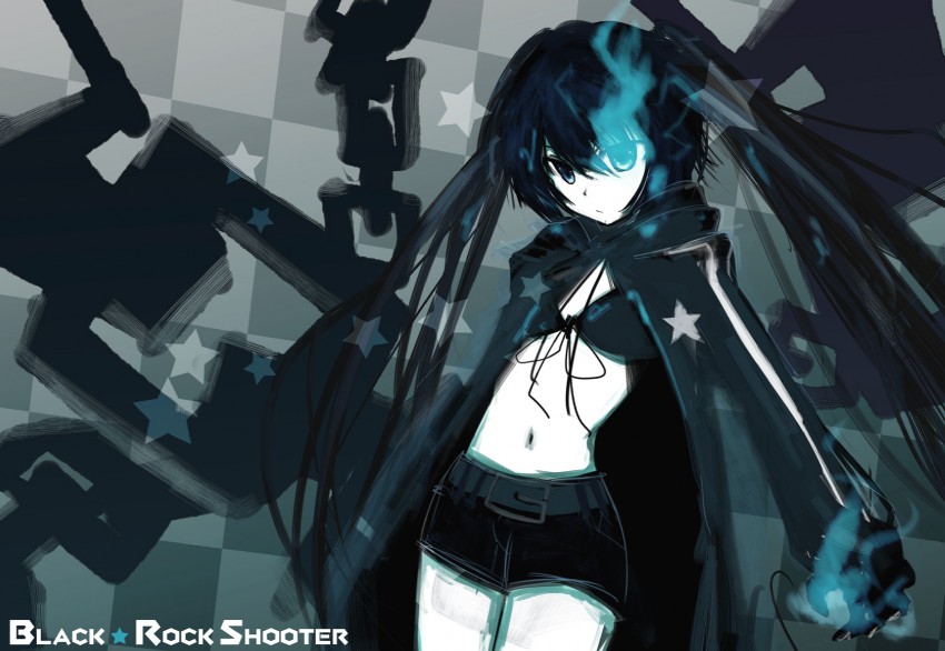 black rock shooter (black rock shooter) drawn by asagi_(kabocha_oukoku)