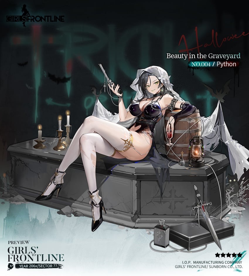 python (girls' frontline) drawn by yoyo_(550098)