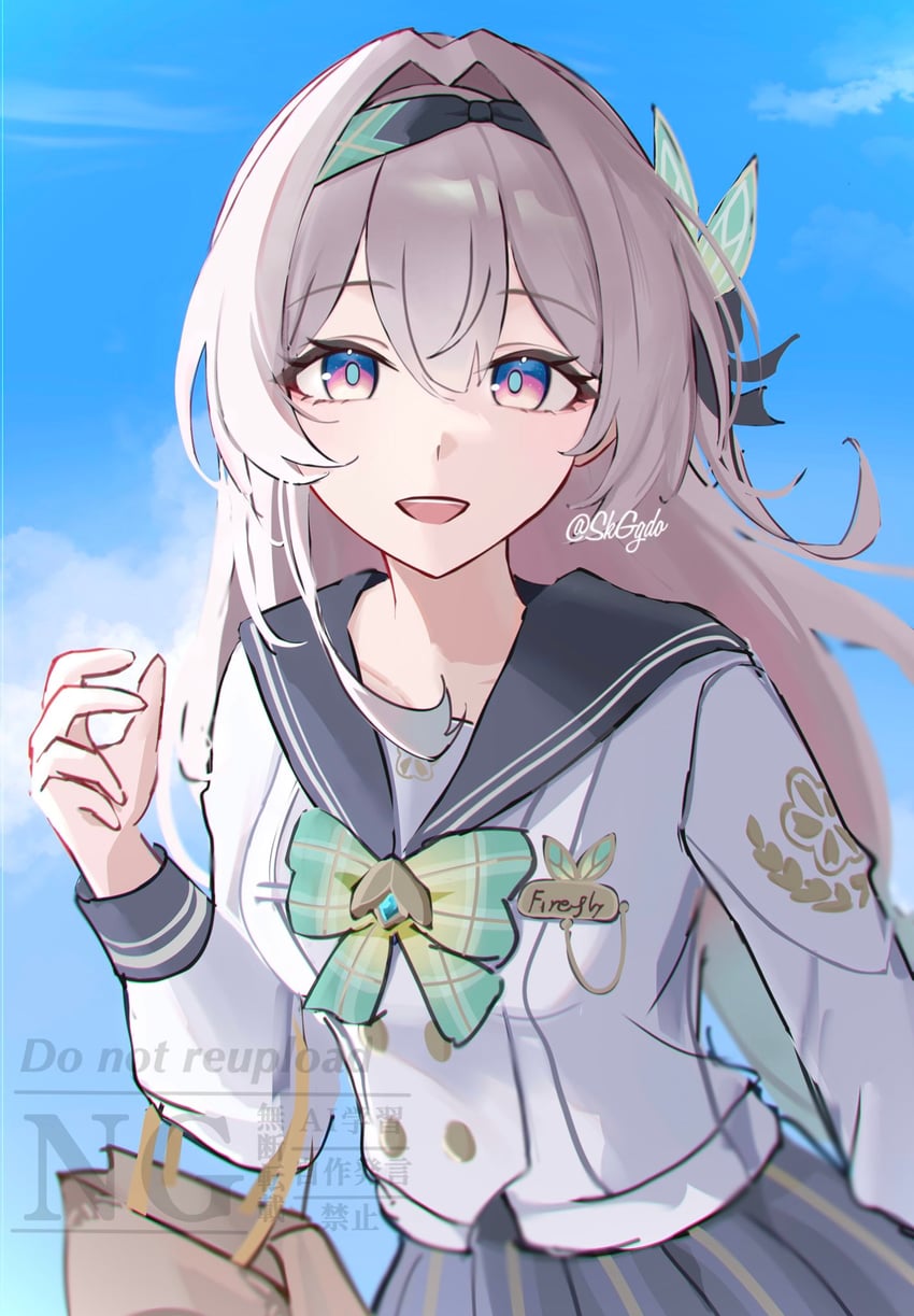 firefly (honkai and 1 more) drawn by akiyu_(skggdo)
