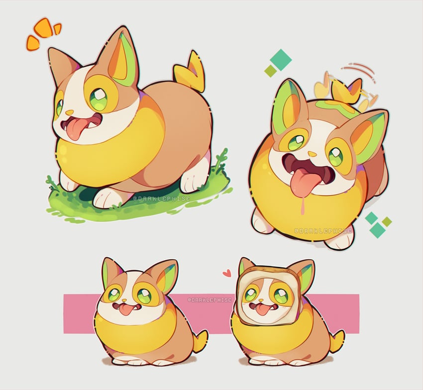 yamper (pokemon) drawn by darklephise