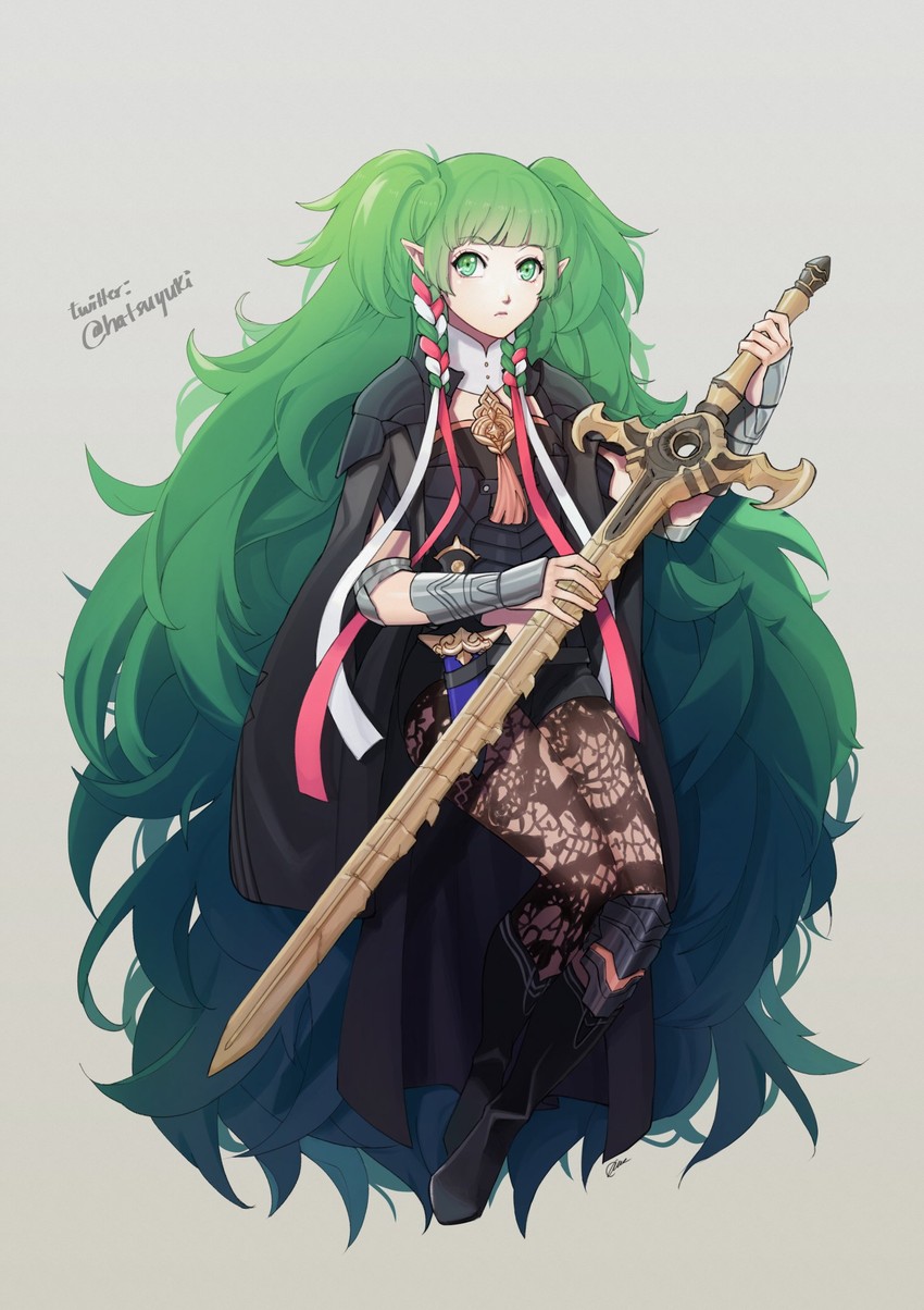 female byleth and sothis (fire emblem and 1 more) drawn by hatsuyuki_(lyrith)