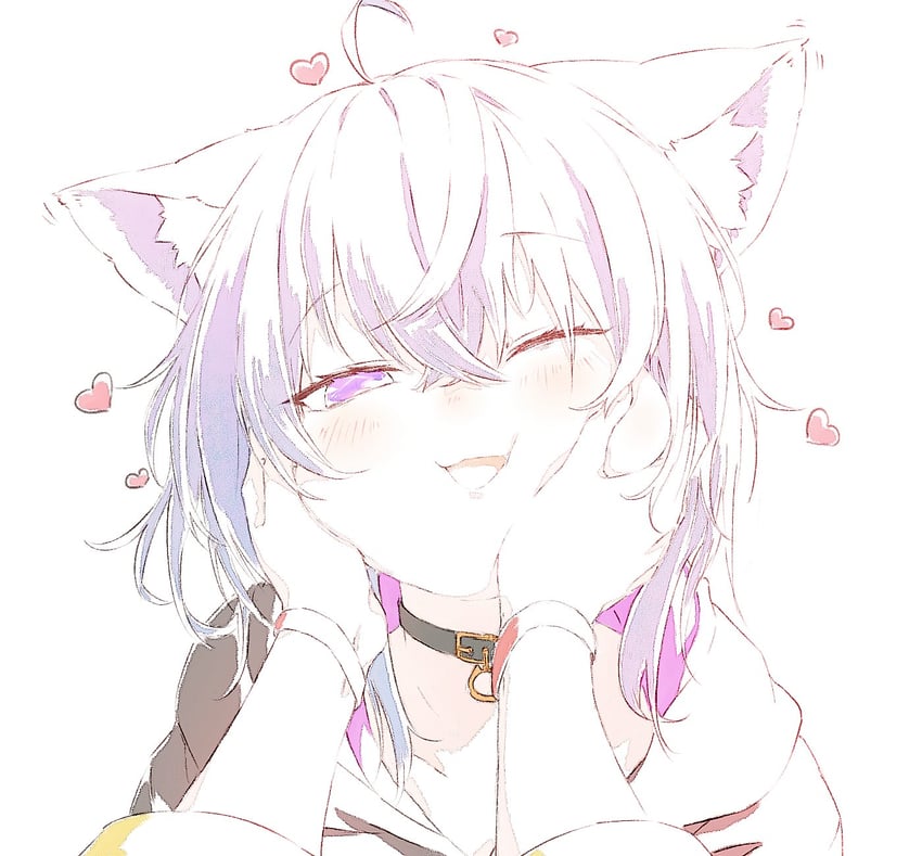 nekomata okayu and inugami korone (hololive) drawn by hashiguma
