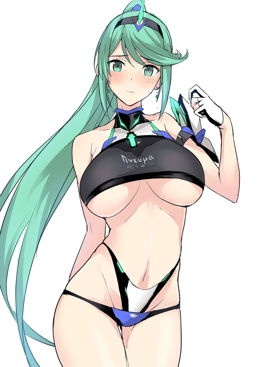 pneuma (xenoblade chronicles and 1 more) drawn by halcon