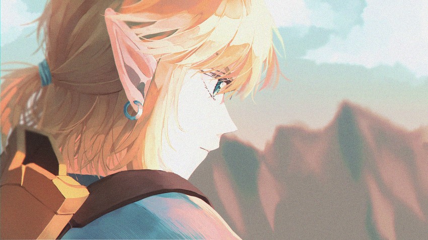 link (the legend of zelda and 1 more) drawn by sawane0704