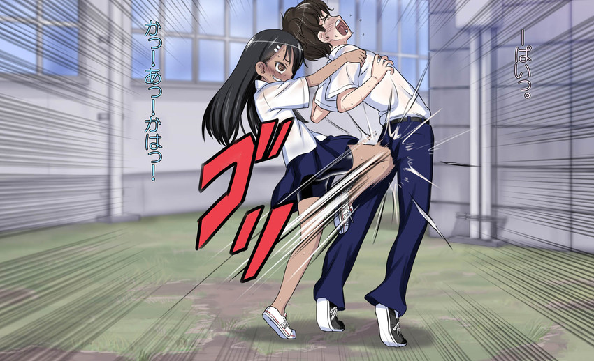 nagatoro hayase and hachiouji naoto (ijiranaide nagatoro-san) drawn by 774_(nanashi)