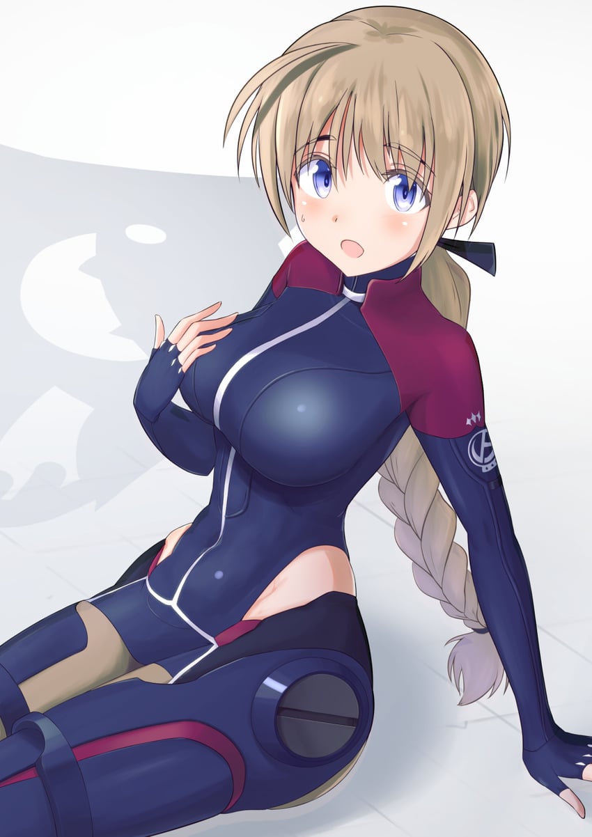 lynette bishop (world witches series and 1 more) drawn by ebi_(selinanyan)