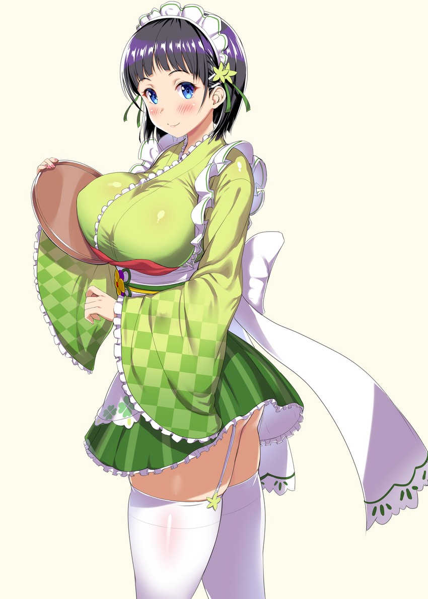 kirigaya suguha (sword art online) drawn by kawase_seiki