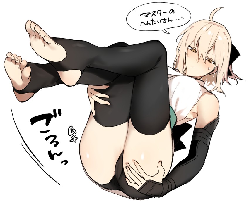 okita souji (fate and 1 more) drawn by danimaru