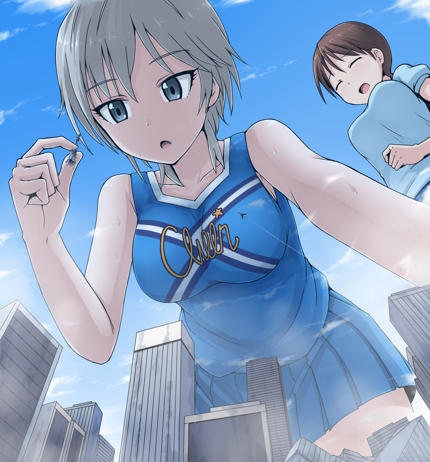 nitta minami and anastasia (idolmaster and 1 more) drawn by terada_ochiko