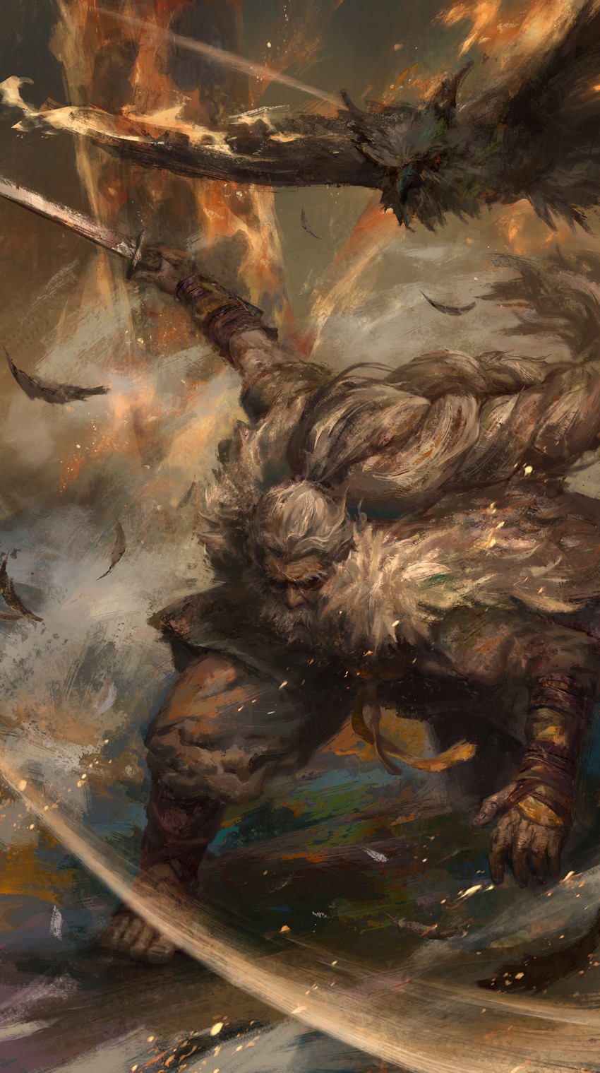 Great Shinobi Owl Sekiro Shadows Die Twice Drawn By Zhuoxin Ye Danbooru