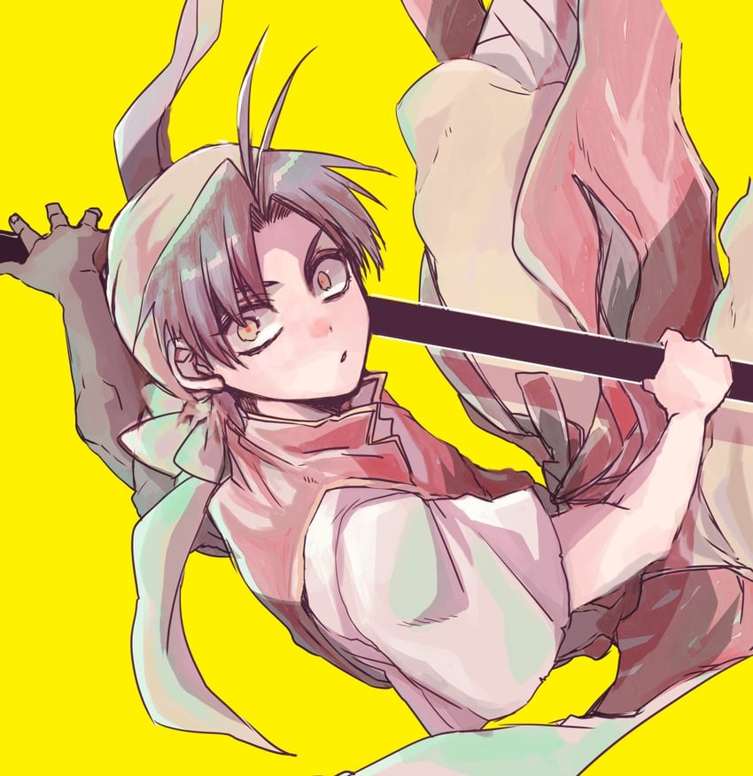tir mcdohl (gensou suikoden and 1 more) drawn by menosgland